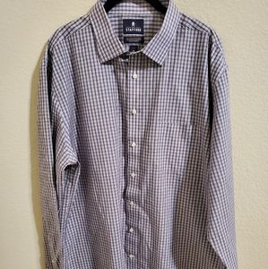 Stafford fitted size 18 (36-37) purple